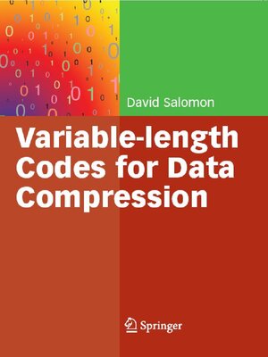 cover image of Variable-length Codes for Data Compression
